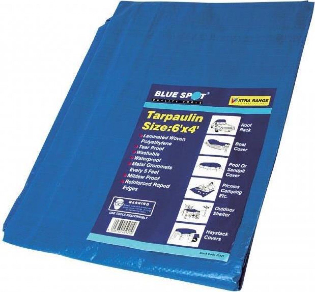 Blue Spot 45921 6 x 4ft Tarpaulin