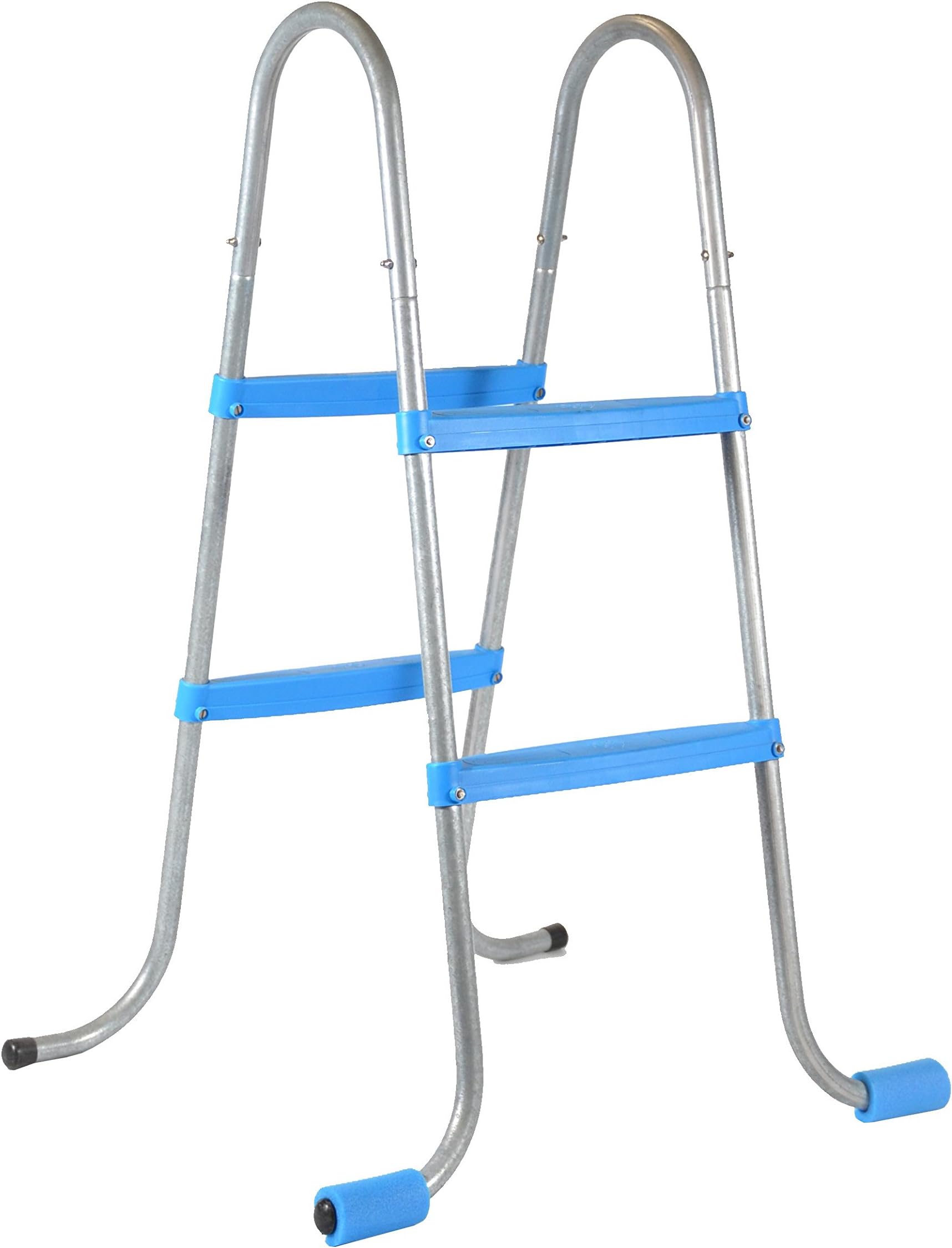 Piscinas Toi 4839 - Detachable 4 Rung Ladder For Swimming Pools, 56 x 70 x 100 cm, White