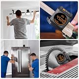 Neoteck Digital Angle Finder Level Protractor Bevel Gauge Magnetic Base LED view 7