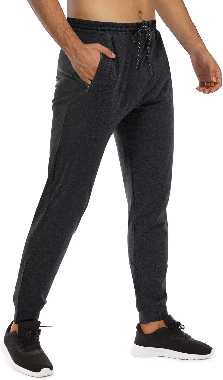 FASKUNOIE Men's Lightweight Joggers Sweatpants Casual Stretchy Athletic
