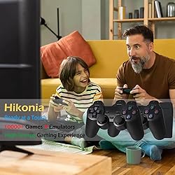 Hikonia Retro Game Console with 10000 Games,Plug