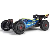 ARRMA RC Car 1/8 Typhon 4X4 223S BLX BRUSHLESS Buggy RTR (Battery and Charger Not Included) with DSC Blue/Yellow, ARA4306V4T4