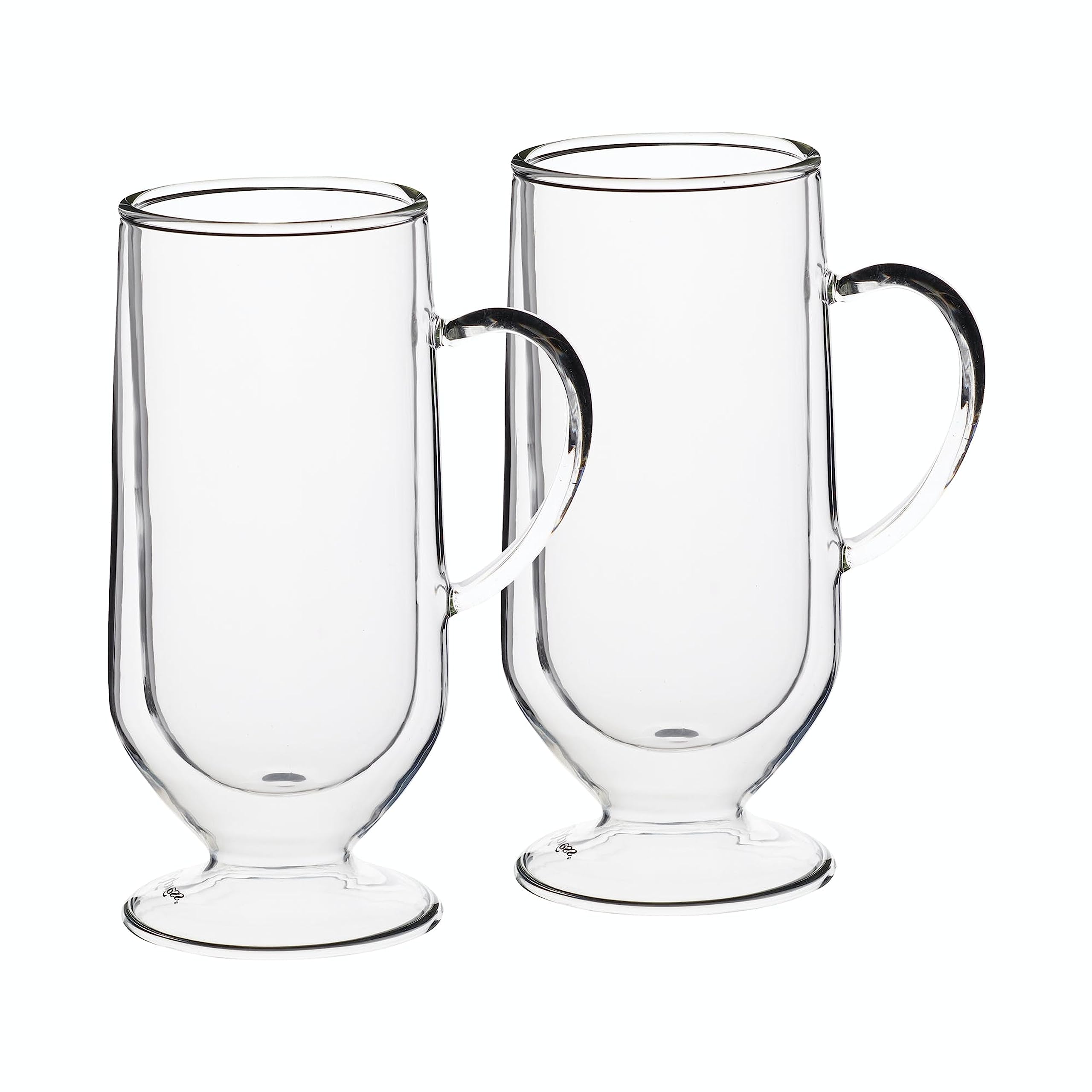 La Cafetière Set of 2 Double-Walled Large Irish Coffee Glasses