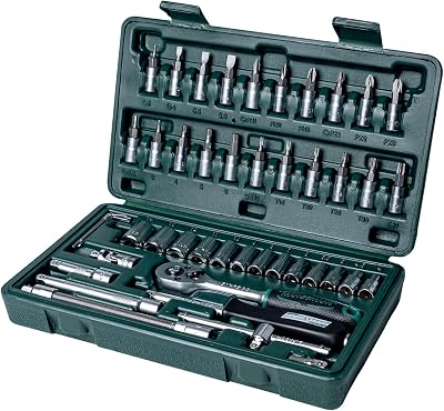 - M 2040 – Set chiavi a tubo 1/4", 46 pz.
