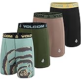 Volcom Mens Boxer Briefs Poly Spandex Performance Boxer Briefs Underwear
