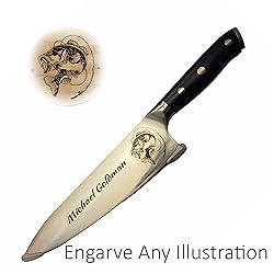Tacit Logic Custom Chef Knife, Personalized chef