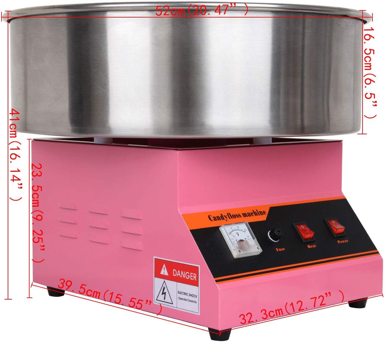 Elettrodomestici TryESeller Macchina per zucchero filato elettrico