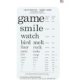Lighthouse PowerCard Word Recognition Pocket-Size Test Card, 40cm / 16 in. LH 9258