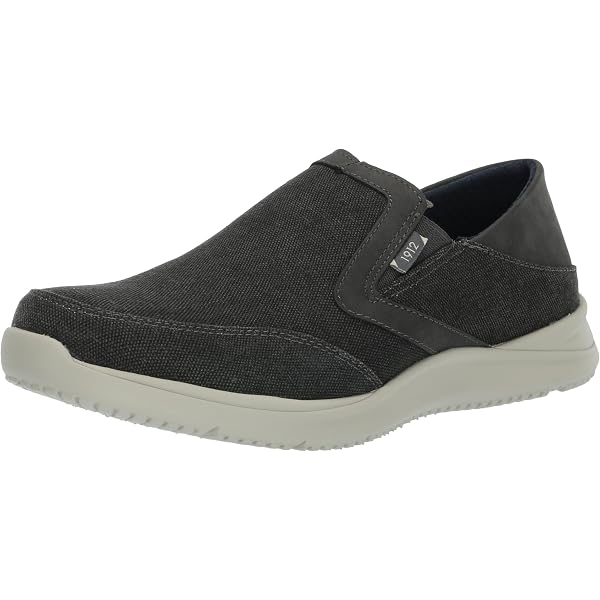 Amazon.com | Nunn Bush City Walk Canvas Moc Toe Slip-On  display picture 3