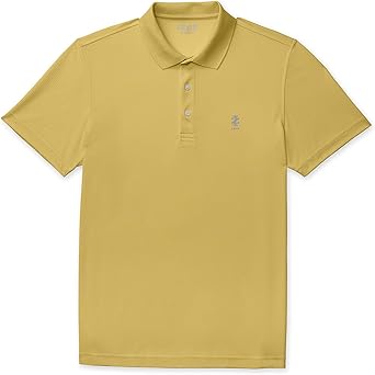 yellow polo shirt big and tall