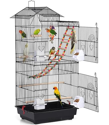 鳥籠 Amazon.com: Waimea Wingplex 雙層鳥籠- 30 英吋X 24 英吋X 78