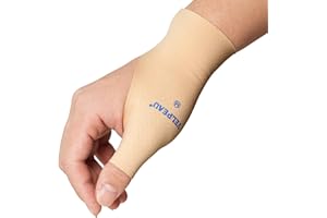 VELPEAU Elastic Thumb Wrist Support Brace (Pack of 2), Splashproof Compression Sleeve for Arthritis Pain, Tendonitis, Sprains