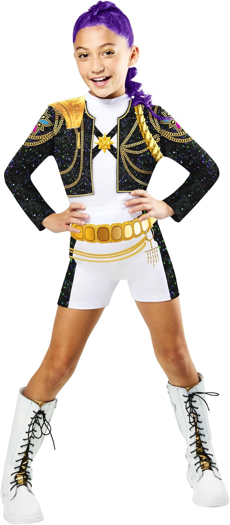 Rubies Rubies Official Netflix K-Pop Demon Hunters Rumi Golden Kids Costume 9-10