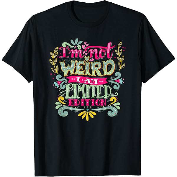 Amazon.com: 432Rx I'm Not Weird I Am Limited Edition T-Shirt