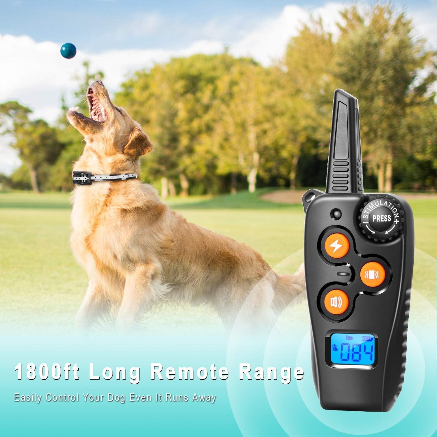 shock collar for dogs that run away