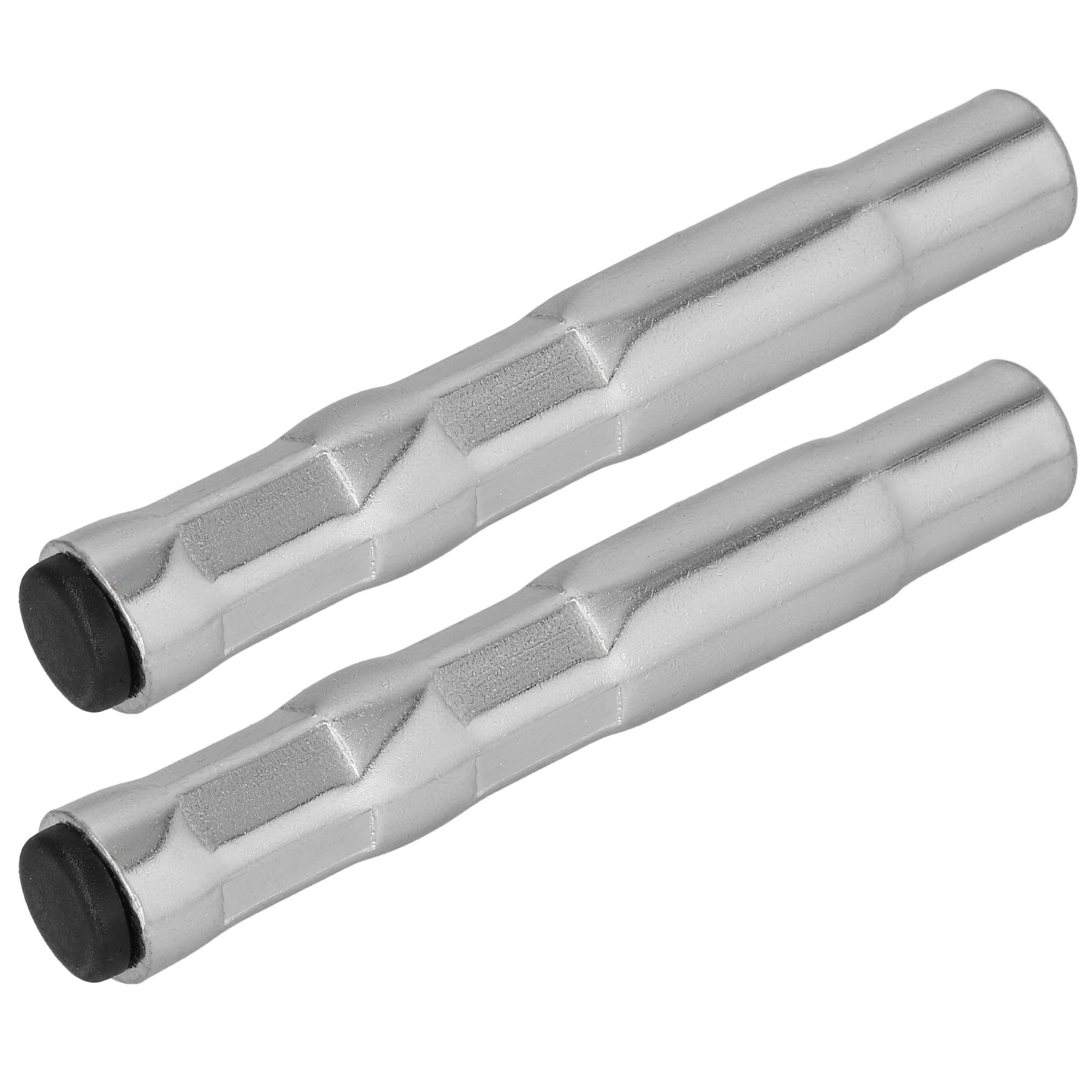KOTARBAU® Set of 2 threaded sleeves for wall mounting for adjustable gate hinge galvanised (diameter 21 mm M16)