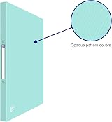 Oxford A4 Pastel Ring Binders Pack 5 Lightweight Flexible 20mm Spine view 3