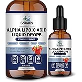 Alpha Lipoic Acid 1000mg Liquid Drops, Max Strength 11-in-1 ALA Supplement w. Acetyl L-Carnitine Benfotiamine & B1 B12 C E, Alpha-Lipoic Acid Nutritional for Neuropathy Nerve Energy Antioxidant