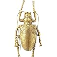 KARE Wall Decoration Longicorn Beetle Gold, 7 x 15 x 27