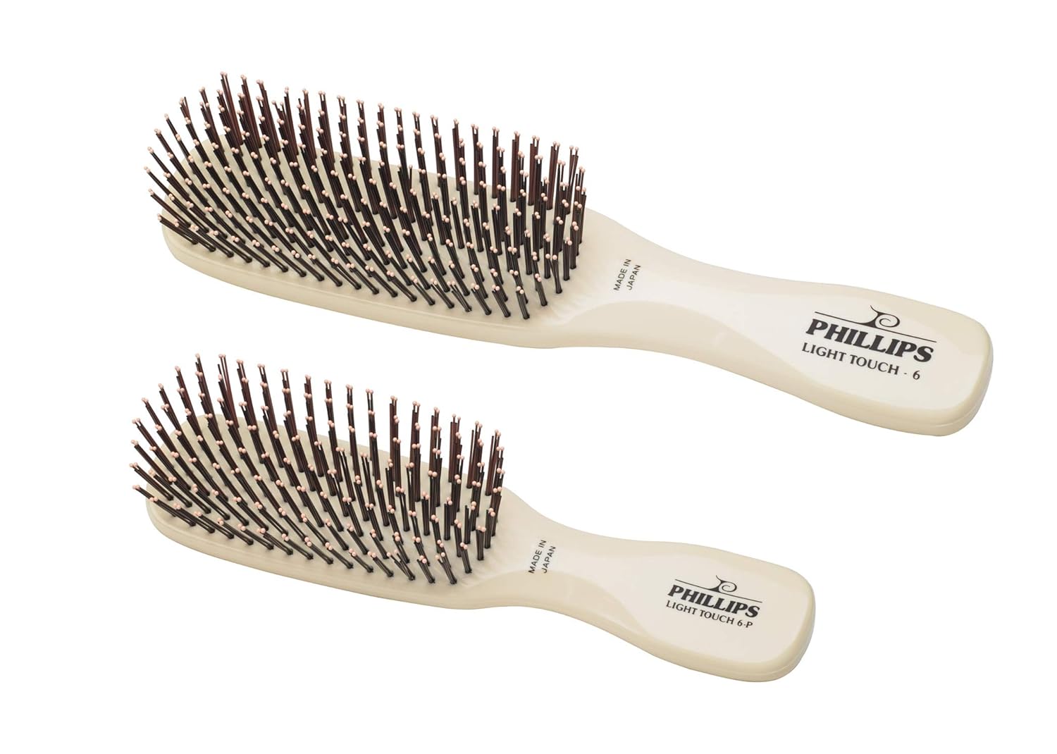 Phillips Brush Light Touch 6 Hair Brush and Phillips Brush Light Touch 6 Purse sized combo pack