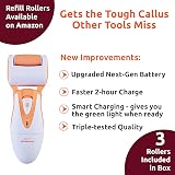 Own Harmony Electric Foot Callus Remover with 3 Diamond Rollers - USB view 7