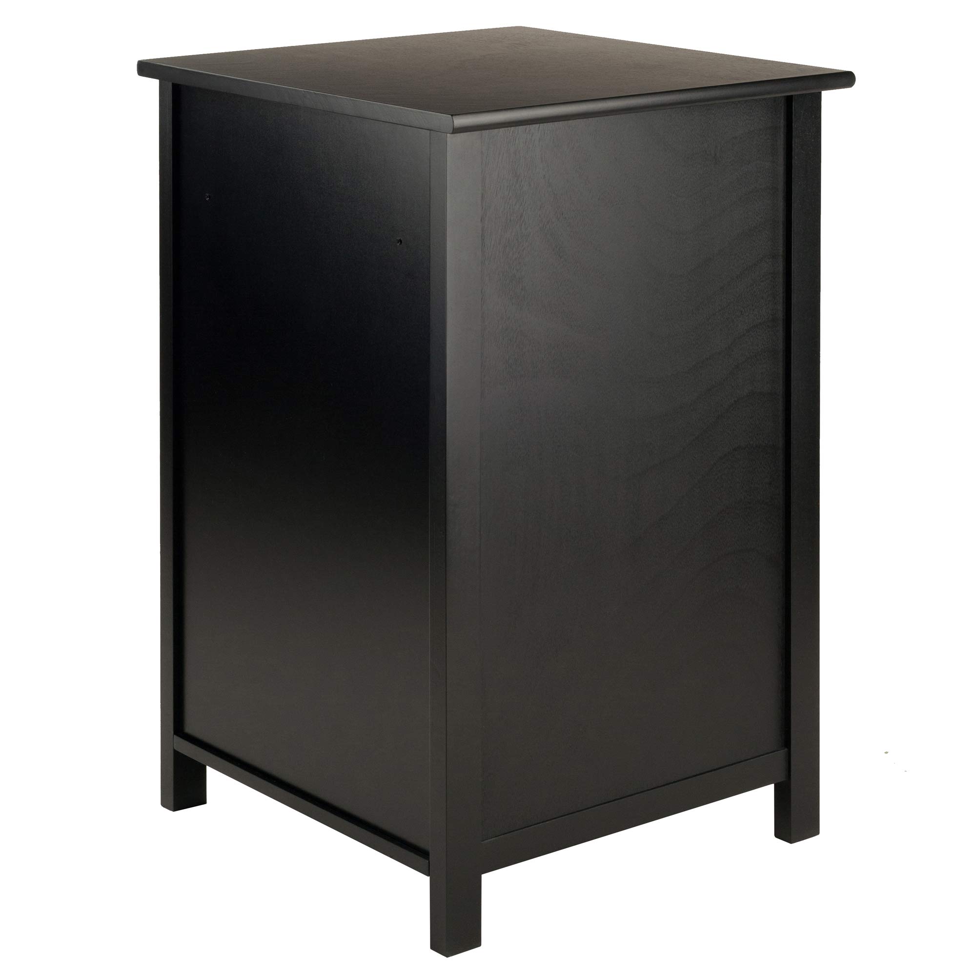 Winsome Wood 22321 Delta File Cabinet Black Home Office