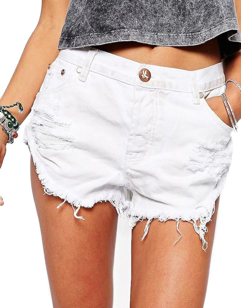 one teaspoon white shorts