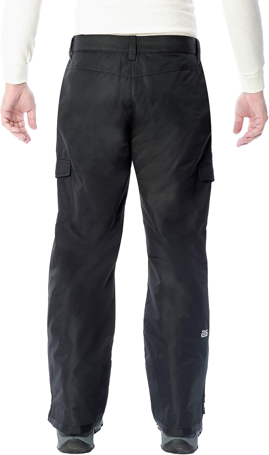 ARCTIX Men's Snow Sports Cargo Pants Snow Pants - Black, X-Large/34 Inseam, XL - Image 5