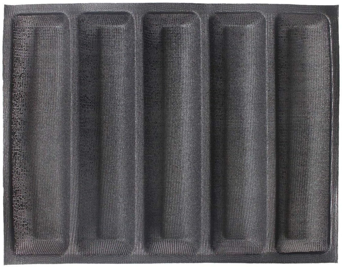 Silicone Bread Mold, Non Stick Reusable Baking Form Perforated Mould 5 Molds