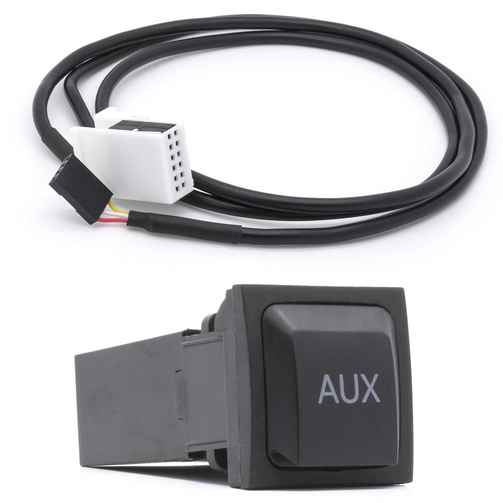 Adapter-Universe® AUX Panel Socket Adapter Cable compatible with VW Radio RCD 510 310 300 210 RNS 510 315