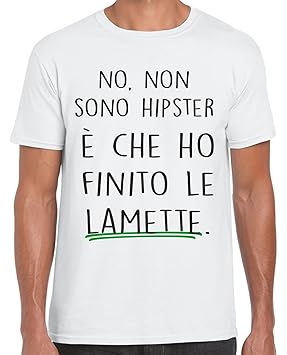 Herren T Shirt Mit Aufdruck Lustige Sprüche Auf Bart Bianco