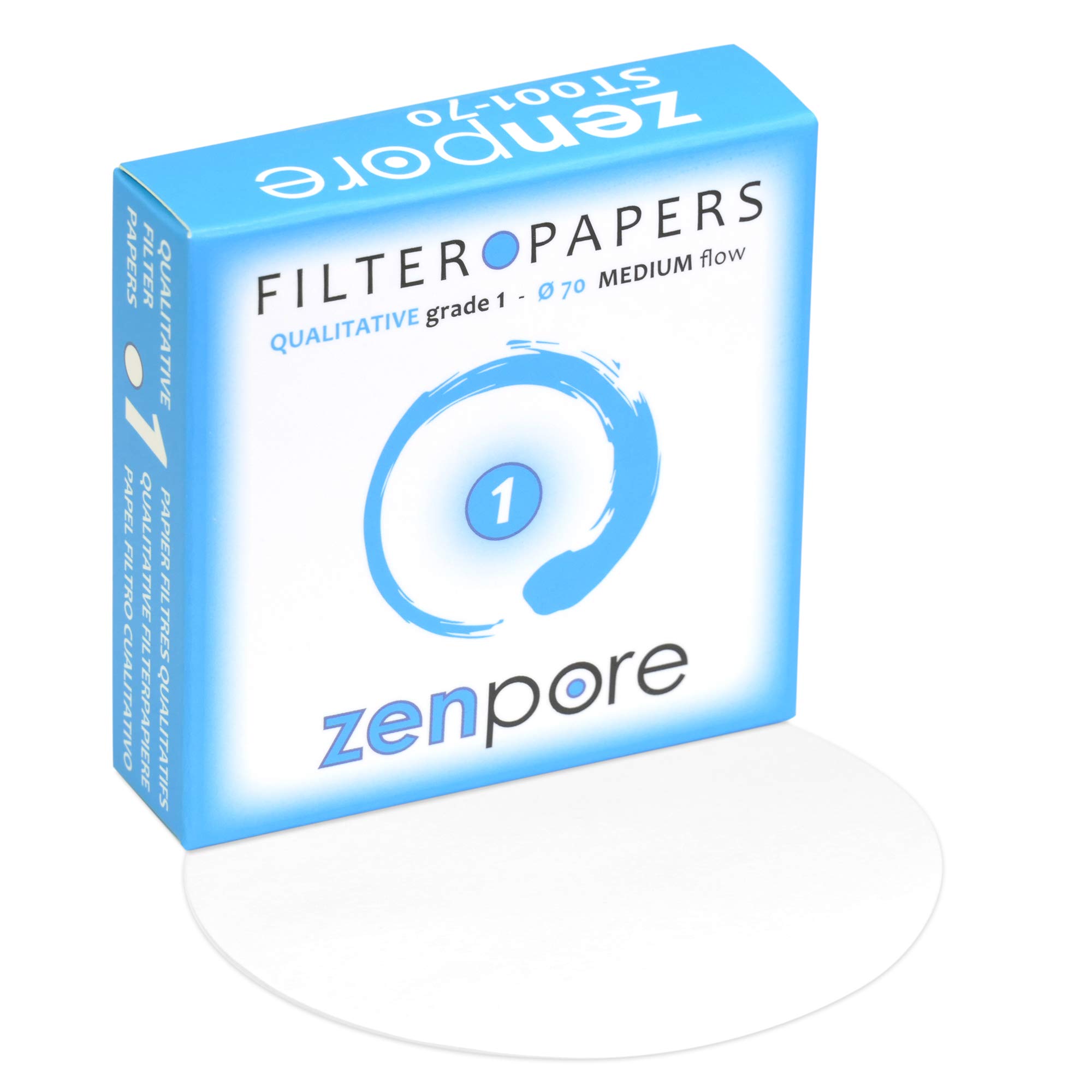 Filter Paper 7 cm Lab Qualitative Filter Paper for