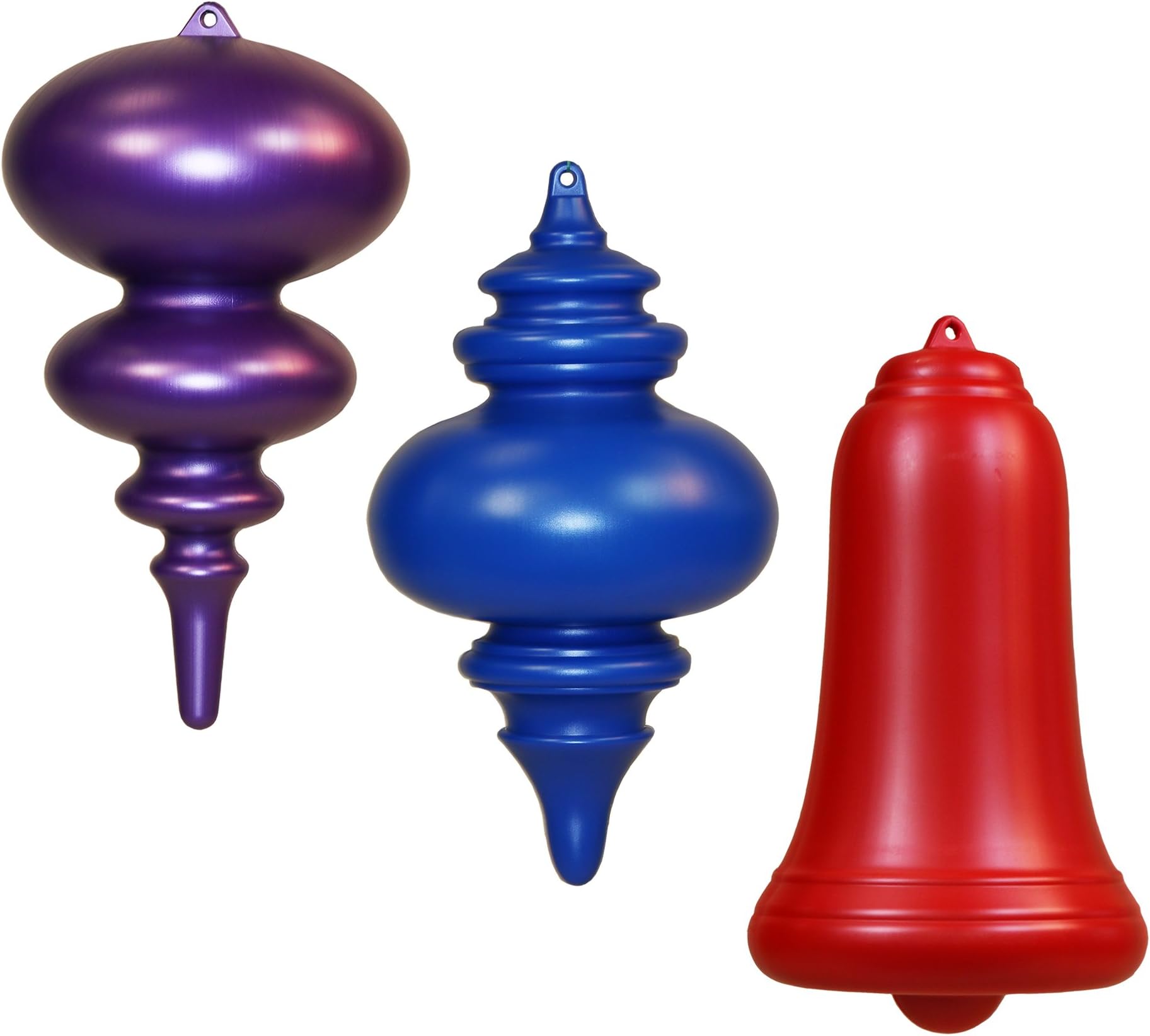 General Foam Plastics Oversized Three-Piece Ornament Assortment