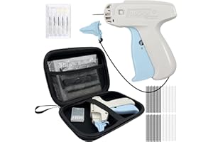 2002pcs Fine Stitch Gun Stitchy Quick Clothing Fixer, 2024 New Micro Stitch Gun for Clothes, Quick Stitch Gun Kit with 6 Fine