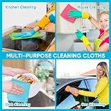 Orighty Microfiber Cleaning Cloths 24 Pack 12x12 Inch Lint Free 87/13 view 6