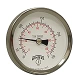 Winters TSW Series Aluminum Dual Scale Hot Water