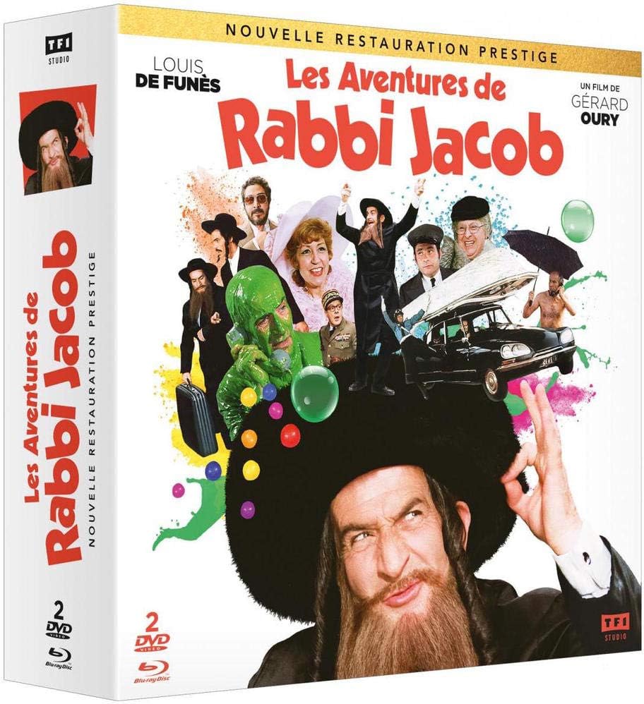 Gerard Darmon Les Aventures De Rabbi Jacob Les Aventures de Rabbi Jacob Restauration Prestige-Blu-Ray + DVD
