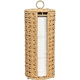 GRANNY SAYS Toilet Paper Storage Stand, Toilet Paper Holder Stand with Storage, Bathroom Tissue Holder, Freestanding Roll Stand, Waterproof Organizer for Bathroom