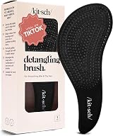 Kitsch Detangle Hair Brush with Flexible Bristles Black