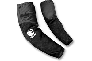 Leather Welding Work Sleeves for Men&Women - Heat&Flame Resistant Arm Protection with Kevlar Stitching and Cotton Lining