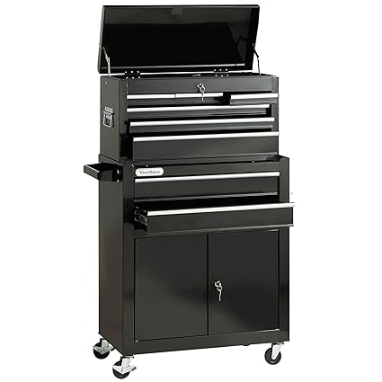 Garage Equipment Tools Large Tool Chest Box Roller Cabinet In