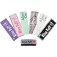 yacool 1 1/4 Size Rolling Paper, 1.25 6 Colors Paper with 1 Filter, 78x44mm 7 Pack Premium Cute Rolling Paper, Ultra-thin & Slow Burn Tobacco Cigarette Tools