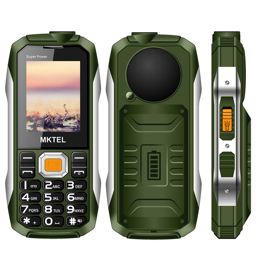 2018 MKTEL Outdoor Mobile Phone,2.4 inch+Large speaker,Dustproof,Rugged