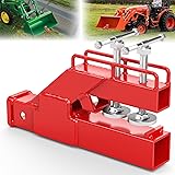 2025 Upgraded Clamp on Trailer Hitch for Tractor