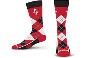 For Bare Feet NBA mens Nba Argyle Remix Dress Sock