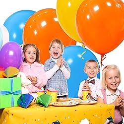 18 Inch Yellow Balloons 12 Pack Large Latex Party