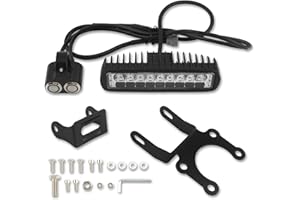 ABCERRSI Surron 20W Headlight Kit,Motorcycle Front 18 bead Headlamp LED Light External with Control Switch, Bracket and Screw for Sur Ron S/X Light Bee X260 X160 Segway