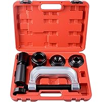 DAYUAN Ball Joint Press & U Joint Removal Tool Kit with 4x4 Adapters for Most 2WD and 4WD Cars and Light Trucks