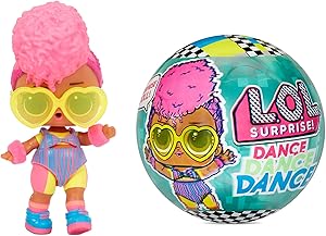 LOL Surprise Dance Dance Dance Dolls with 8 Surprises Including Doll Dance Floor That Spins, Dance Move Card and Accessories - Great Gift for Girls Age 4-7