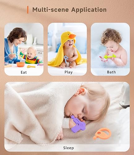 Baby Teething Toys Set Packs Teething Toys for Babies 0-6